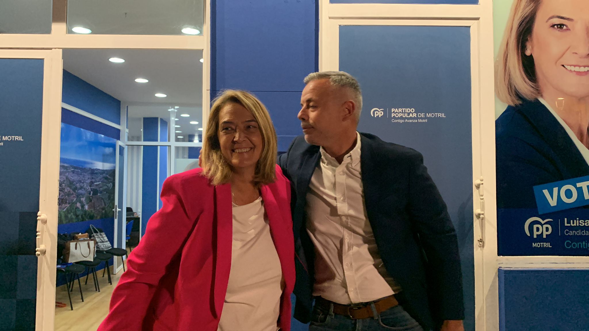 Luisa García Chamorro agradece la confianza de los motrileños que han votado al proyecto del PP.